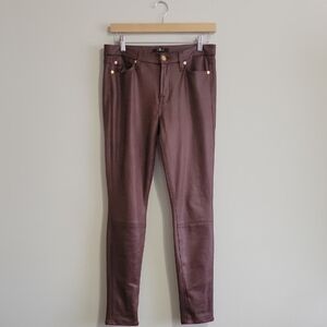 7 For All Mankind Leather Pants